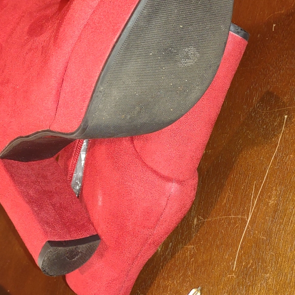 NWOT DREAM PAIRS WOMAN HIGH HEELS STOMP BOOTS SIZE 10 - Picture 5 of 5